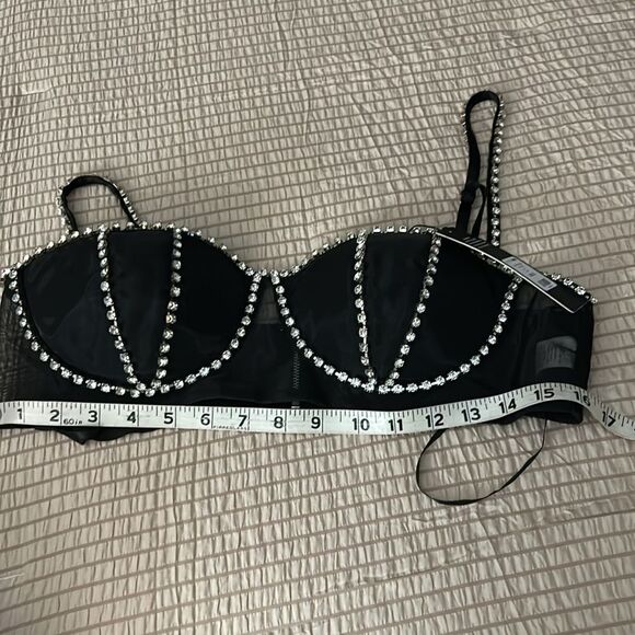 New with tags fashion, nova dazzling Nights top with diamonds size extra large - Picture 7 of 7